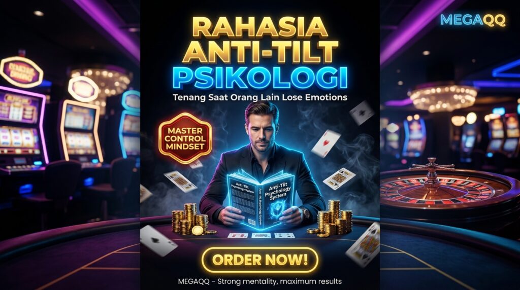 Rahasia Psikologi Anti-Tilt: Cara Tetap Tenang dan Cuan di MEGAQQ anti tilt psychology system poster 202606161609
