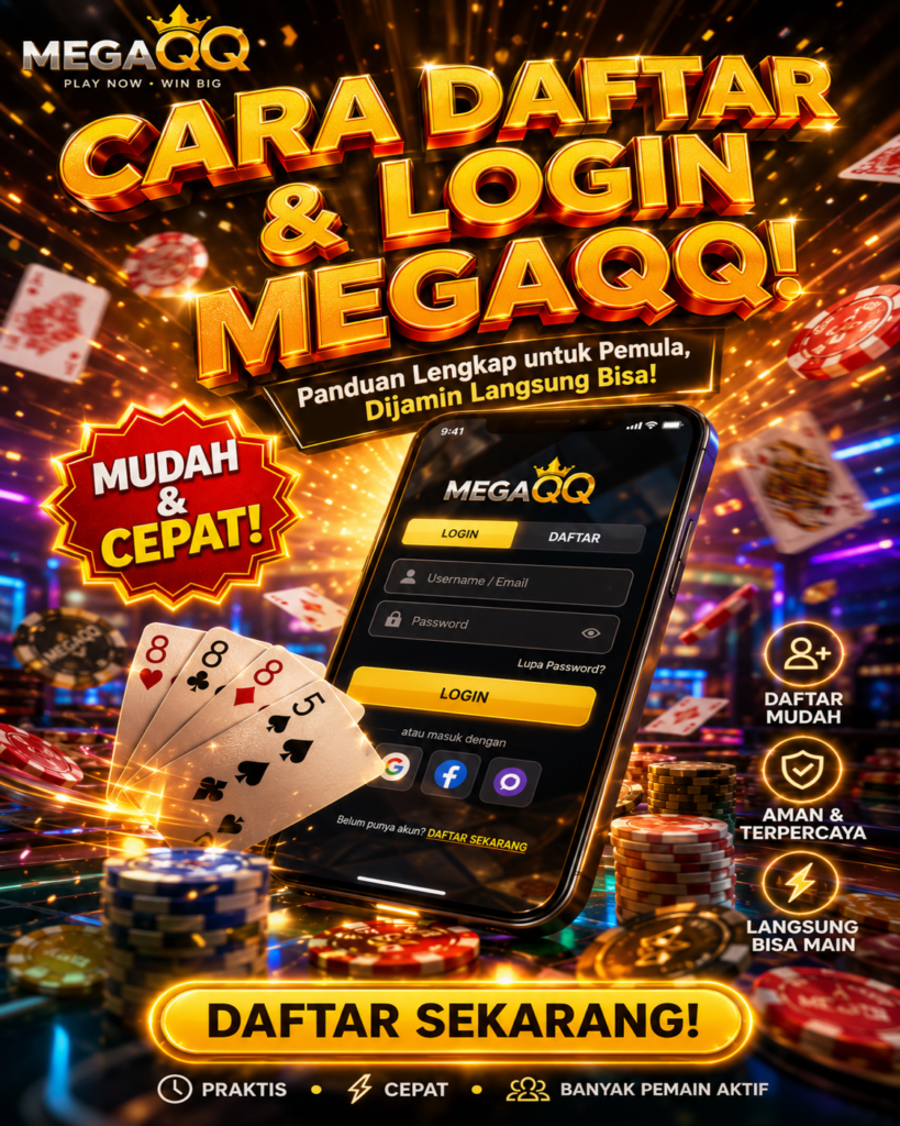 Panduan Lengkap Cara Daftar dan Login MEGAQQ untuk Pemula megaqq resized 1122x1402