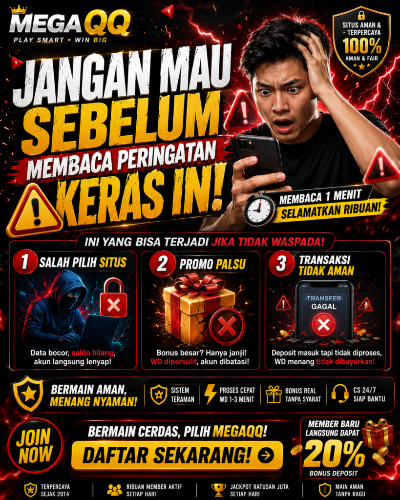 Jangan Mau Jadi Bandar di BandarQ Sebelum Membaca Peringatan Keras Ini! 3c7524f0 f864 49ab 8095 22944cb53a52
