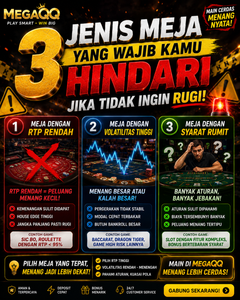 3 Jenis Meja yang Wajib Kamu Hindari di Qiu Qiu Jika Tidak Ingin Rugi Bandar 4680298f 912d 4e52 942e c9500cbdf776