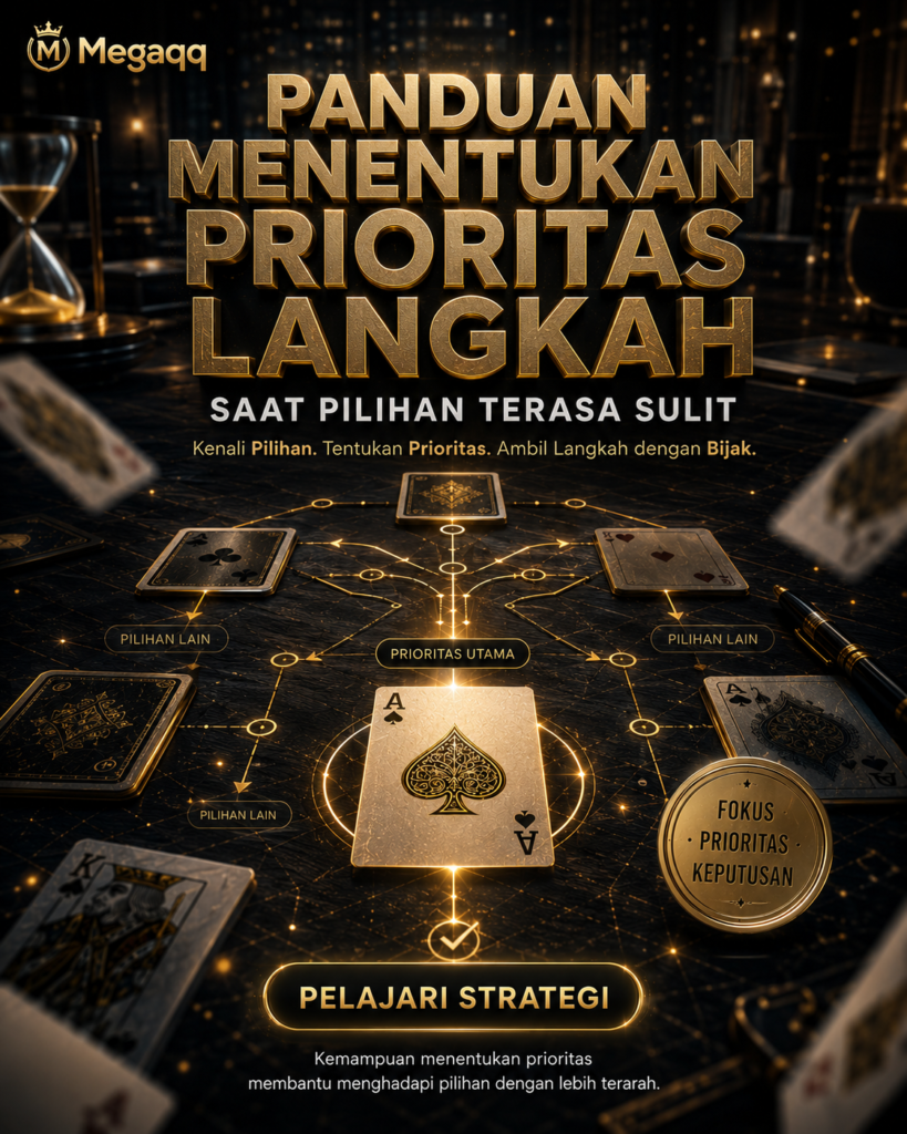 Panduan Menentukan Prioritas Langkah Saat Pilihan Terasa Sulit di PKV Games 3bf53b17 2c82 4bea 974d 750c72b41450