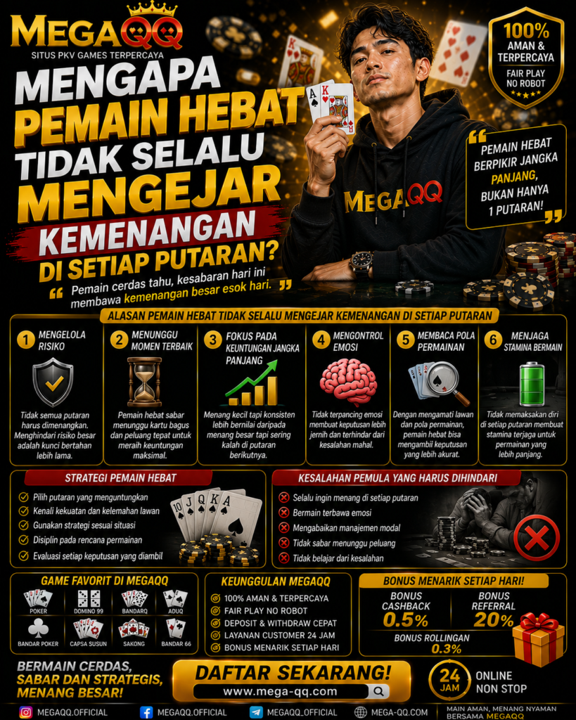 Mengapa Pemain Hebat Tidak Selalu Mengejar Kemenangan di Setiap Putaran 8f80dfd2 1f39 4746 801a a4d9b35c38bb