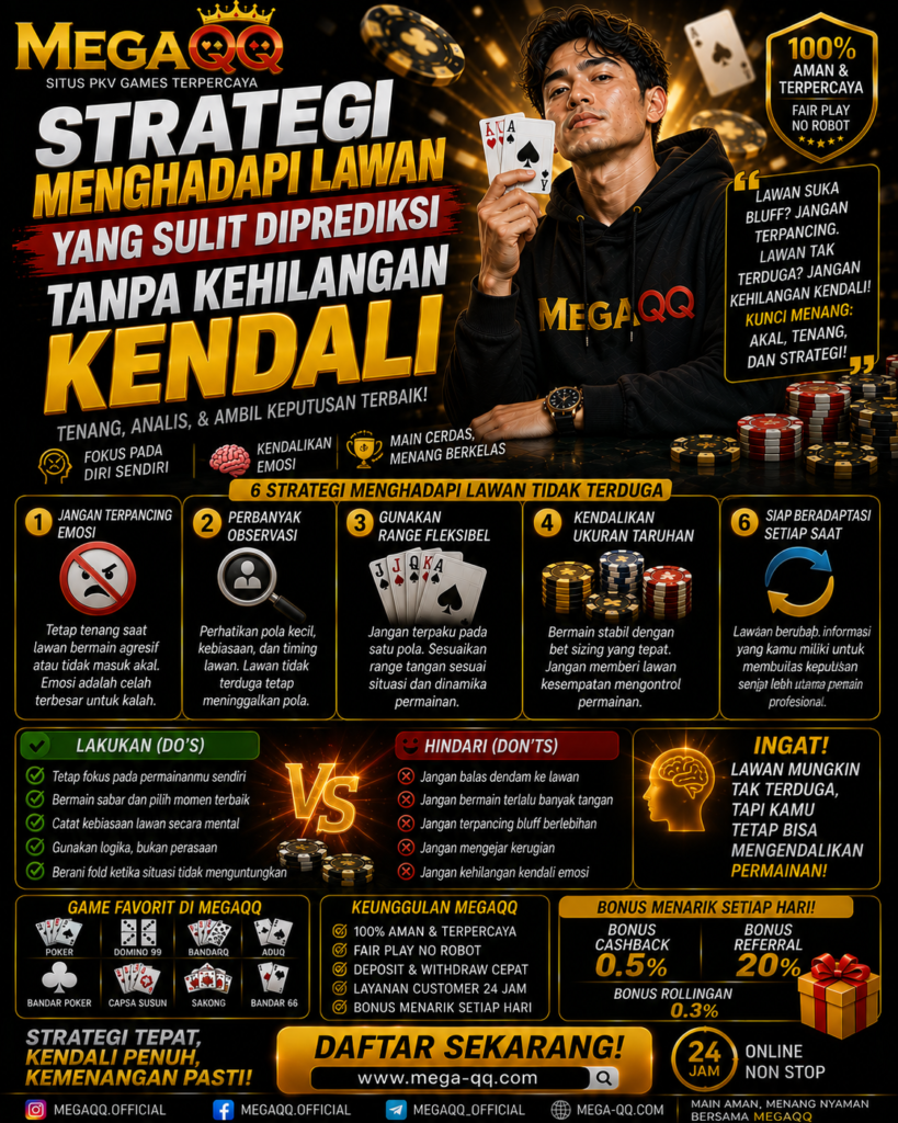 Strategi Menghadapi Lawan yang Sulit Diprediksi Tanpa Kehilangan Kendali b663ad2c 3ee1 476c 85c3 1966817c3da4
